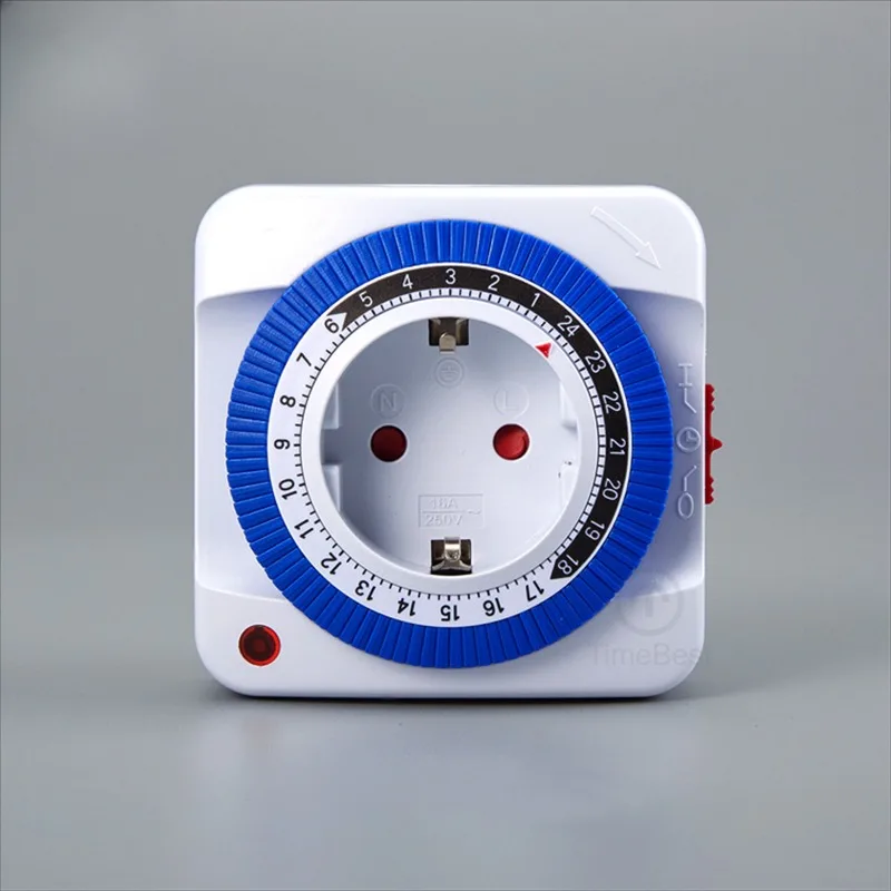 Mechanical Timer Home Smart Timer Socket 24-hour Cycle Reservation Timer Switch Automatic Power Off Safety Socket Household Tool
Mechanical Timer Home Smart Timer Socket 24-hour Cycle Reservation Timer Switch Automatic Power Off Safety Socket Household Tool