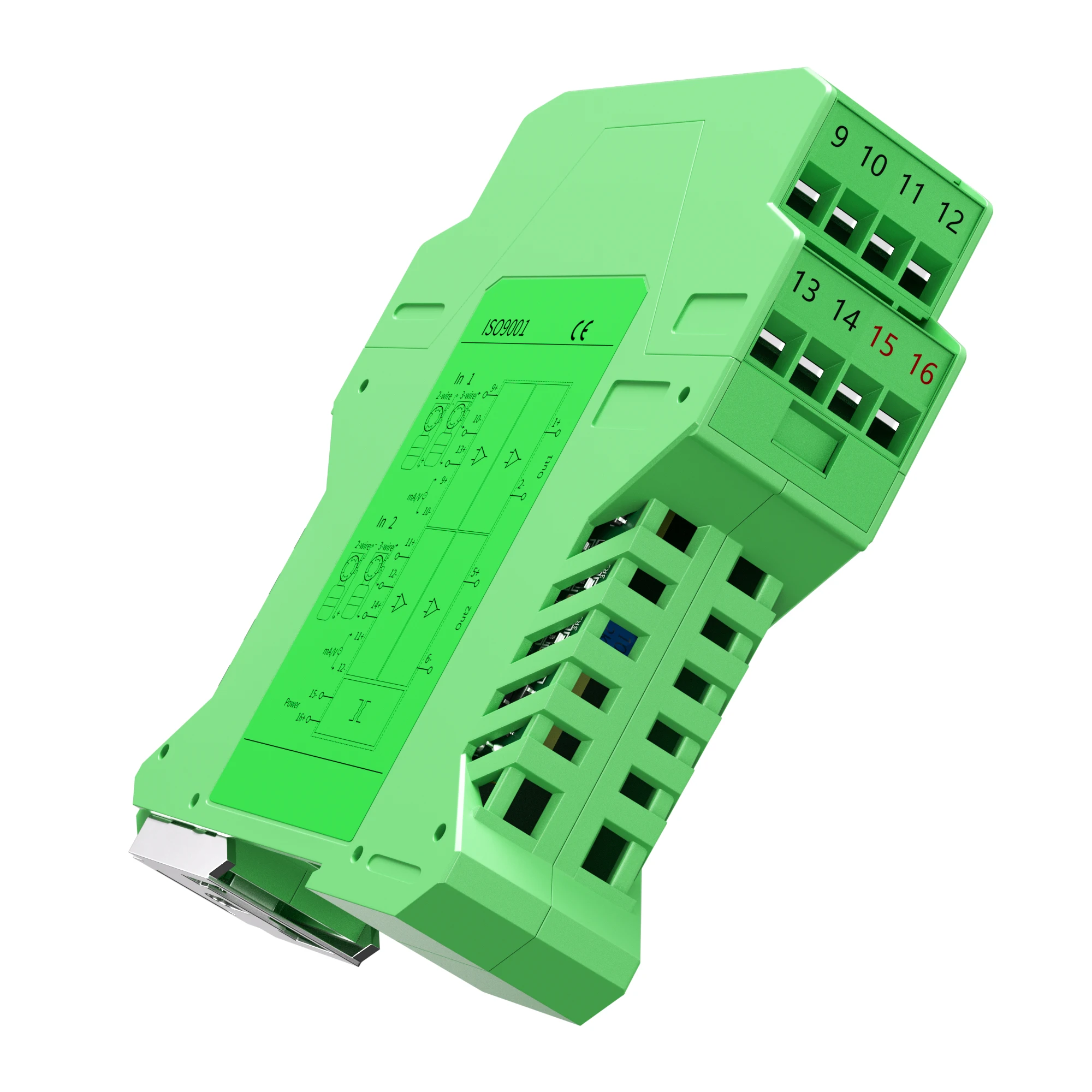 4-20mA 0-20mA DC24V Signal Converter Isolator 1 In 1 Out Signal Isolator 4-20mA to 0-10V 0-5V DC Analog Signal Isolator
4-20mA 0-20mA DC24V Signal Converter Isolator 1 In 1 Out Signal Isolator 4-20mA to 0-10V 0-5V DC Analog Signal Isolator