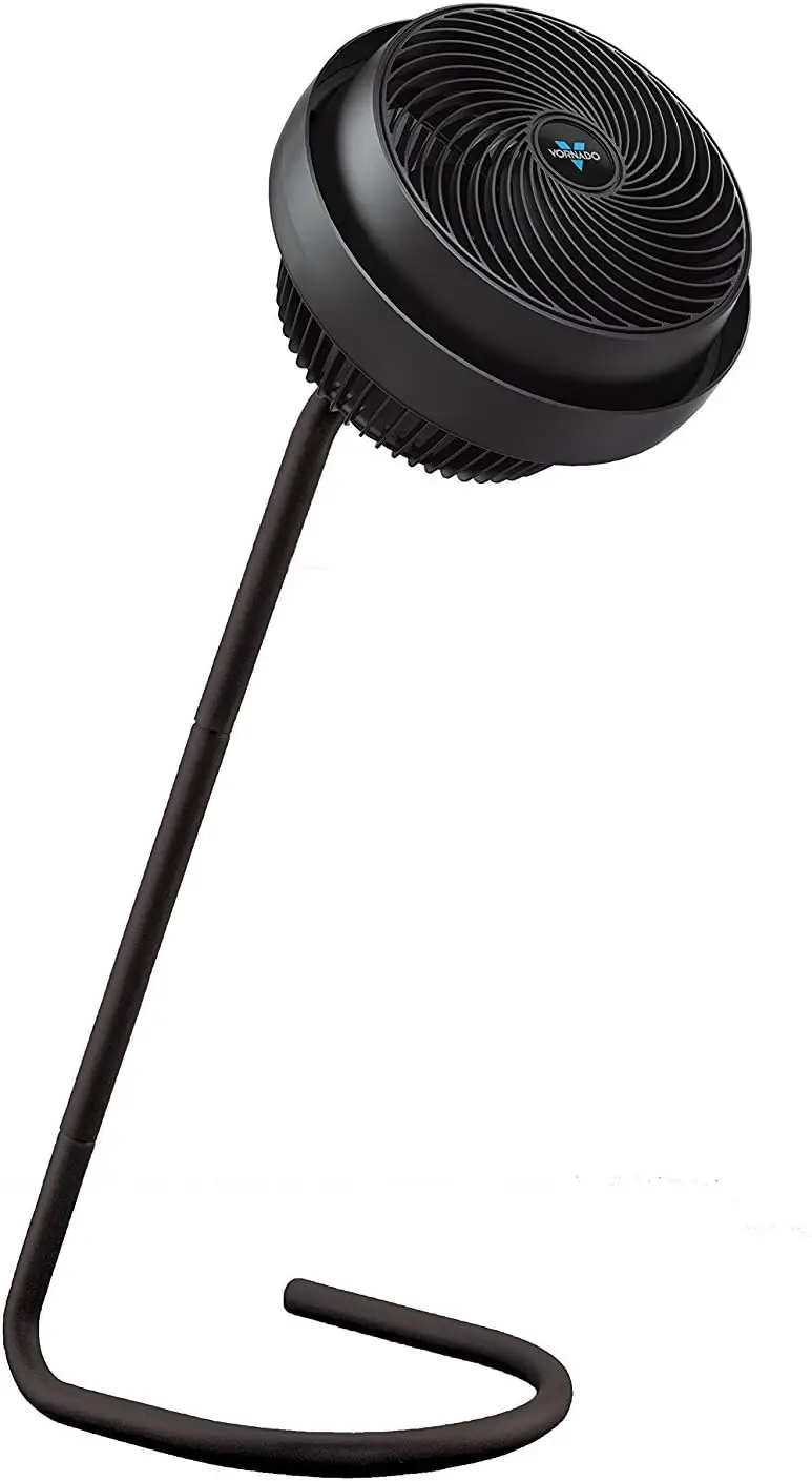 Full room air circulation fan, adjustable height, 3 speeds, tilt head, detachable grille
Full room air circulation fan, adjustable height, 3 speeds, tilt head, detachable grille