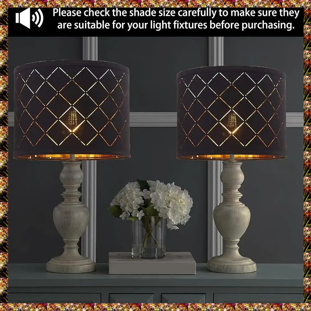 BTCL 2Pcs Lamp Shades,Drum Lampshades About 11.6Inchtopx12.6Inchbottomx9.8Inch High,Inches Lampshades For Table Lamp
BTCL 2Pcs Lamp Shades,Drum Lampshades About 11.6Inchtopx12.6Inchbottomx9.8Inch High,Inches Lampshades For Table Lamp