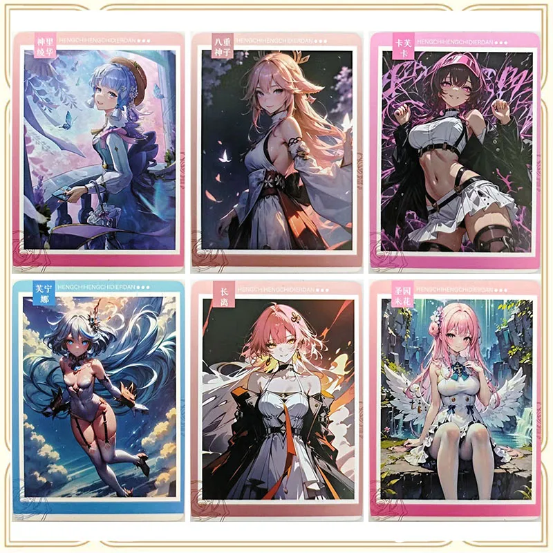 Anime Goddess Story Rare Rip Game Collectible Cards Kamisato Ayaka Yae Miko Kafka Furina Changli Toys for boys Birthday Gift
Anime Goddess Story Rare Rip Game Collectible Cards Kamisato Ayaka Yae Miko Kafka Furina Changli Toys for boys Birthday Gift