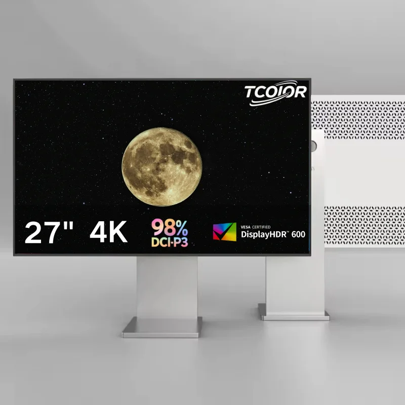 TCOLOR 27" 4K Computer Monitor IPS Panel 10Bit 100% sRGB Budget-Friendly for Design Students & Small Offices
TCOLOR 27" 4K Computer Monitor IPS Panel 10Bit 100% sRGB Budget-Friendly for Design Students & Small Offices