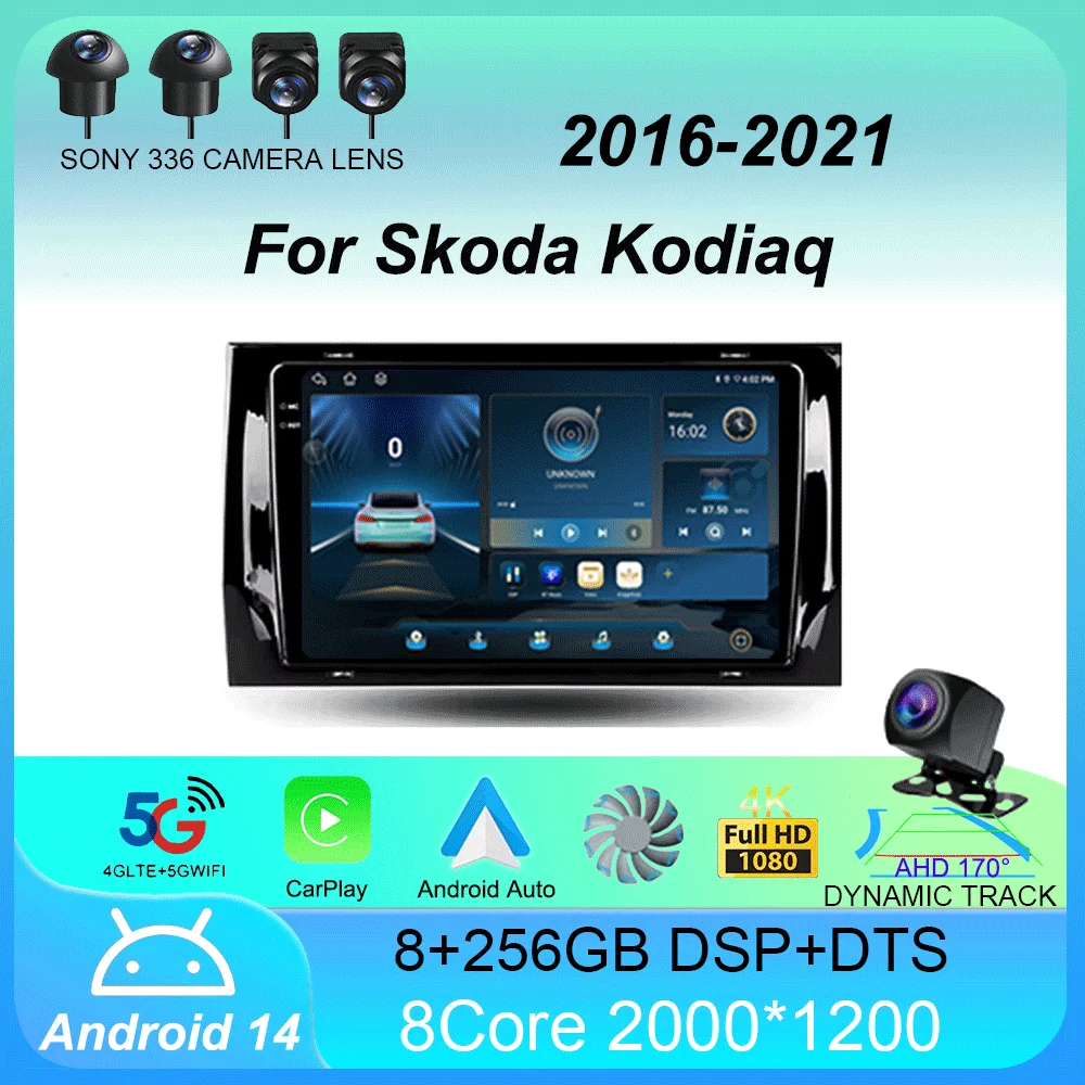 Car Radio Android 14 Carplay Auto For Skoda Kodiaq 2016 - 2021 Karoq NU7 2017 - 2021 Multimedia GSP 2Din Video DVD Player Stereo
Car Radio Android 14 Carplay Auto For Skoda Kodiaq 2016 - 2021 Karoq NU7 2017 - 2021 Multimedia GSP 2Din Video DVD Player Stereo