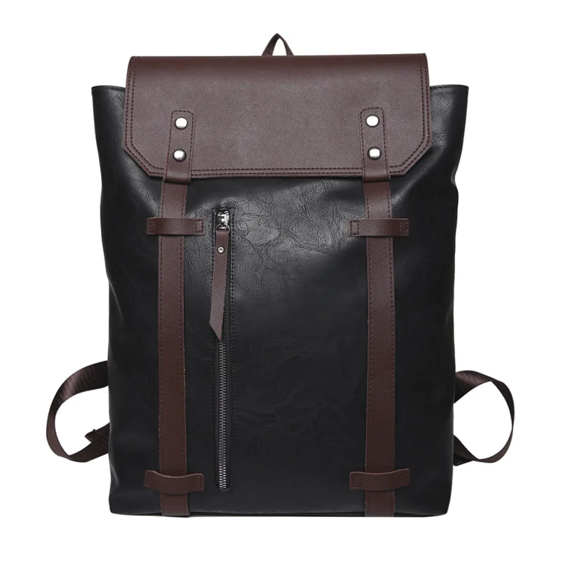 Retro Contrasting Color Leather Backpack, Men's British Style Large-Capacity Commuter Travel Backpack, Light Luxury Retro Leather Backpack, Men's Drawstring Design Commuter Travel Laptop Bag
Retro Contrasting Color Leather Backpack, Men's British Style Large-Capacity Commuter Travel Backpack, Light Luxury Retro Leather Backpack, Men's Drawstring Design Commuter Travel Laptop Bag