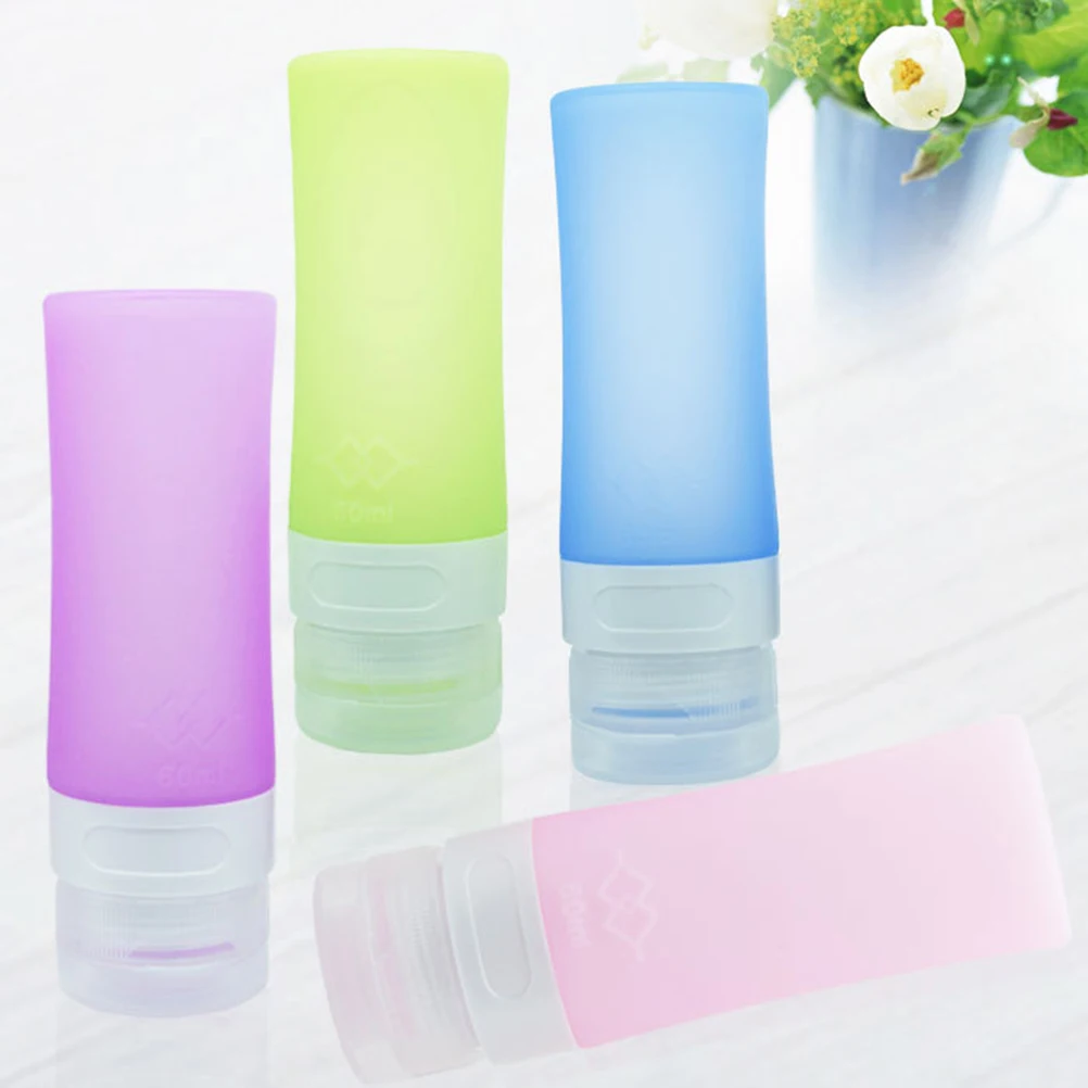 Silicone Travel Bottles 80ml Empty Containers Pink Toiletries Portable Reusable Food Grade Safe Wide Mouth Design for Travel
Silicone Travel Bottles 80ml Empty Containers Pink Toiletries Portable Reusable Food Grade Safe Wide Mouth Design for Travel
