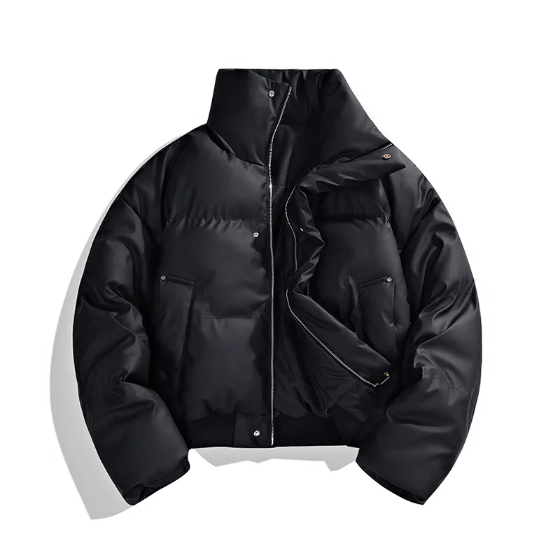 Men's Winter Beauty Ruffian Handsome Cotton-padded Jacket Short Stand-up Collar Loose Bread Clothes Cotton-padded Clothes
Men's Winter Beauty Ruffian Handsome Cotton-padded Jacket Short Stand-up Collar Loose Bread Clothes Cotton-padded Clothes