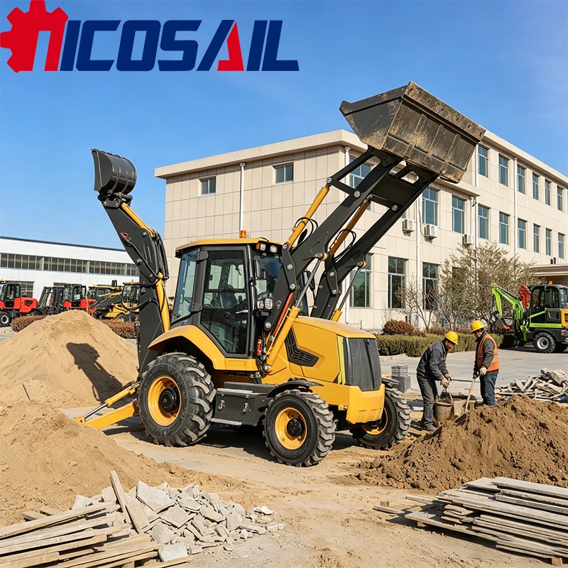 4CX Backhoe Loader Mini Excavator and Loader Compact Four Wheel Steering Construction Machinery Customizable OEM Service
4CX Backhoe Loader Mini Excavator and Loader Compact Four Wheel Steering Construction Machinery Customizable OEM Service