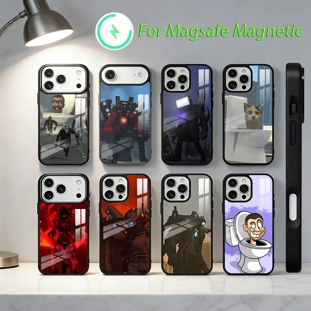 S-Skibidi T-Toilet C-Cool Phone Case For iPhone 17,16,15,14,13,12,11,Plus,Pro,Max Magnetic Wireless Charging
S-Skibidi T-Toilet C-Cool Phone Case For iPhone 17,16,15,14,13,12,11,Plus,Pro,Max Magnetic Wireless Charging