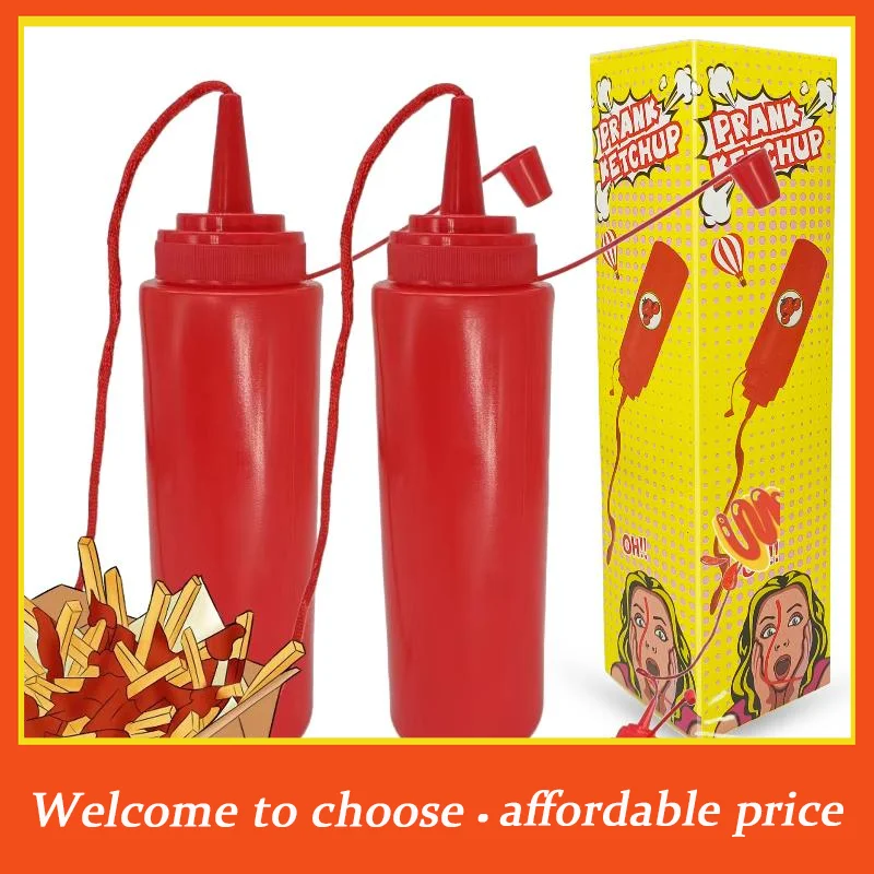 Fake Ketchup Surprise Gift Frightening Items Funny Prank Ketchup Bottles Practical Jokes Tomato Sauce Prank Adult Kids Cool Toys
Fake Ketchup Surprise Gift Frightening Items Funny Prank Ketchup Bottles Practical Jokes Tomato Sauce Prank Adult Kids Cool Toys