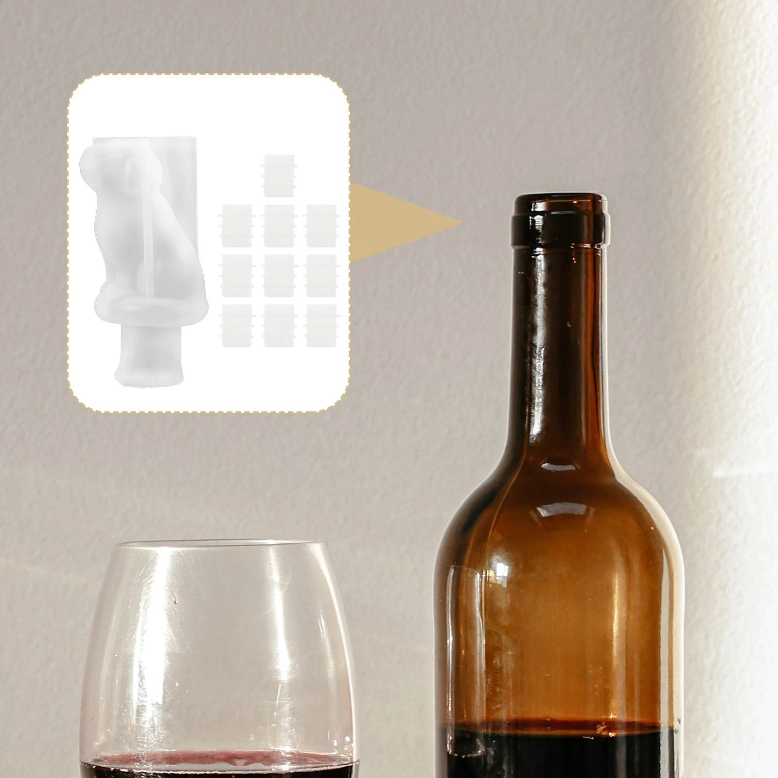 1 Set Silicone Bottle Stopper Mold Diy Wine Stopper Casting Crafts Resin Epoxy Mold For Adults Creative Projects Smooth
1 Set Silicone Bottle Stopper Mold Diy Wine Stopper Casting Crafts Resin Epoxy Mold For Adults Creative Projects Smooth