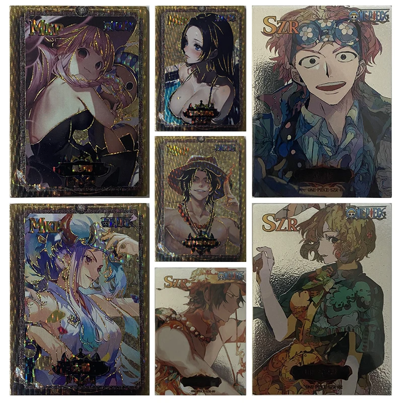 Японское аниме MKP SZR ONE PIECE Boa Hancock Portgas D Ace Yamato Коллекционные карты, подарок на Рождество и день рождения, игрушка для детей
Японское аниме MKP SZR ONE PIECE Boa Hancock Portgas D Ace Yamato Коллекционные карты, подарок на Рождество и день рождения, игрушка для детей