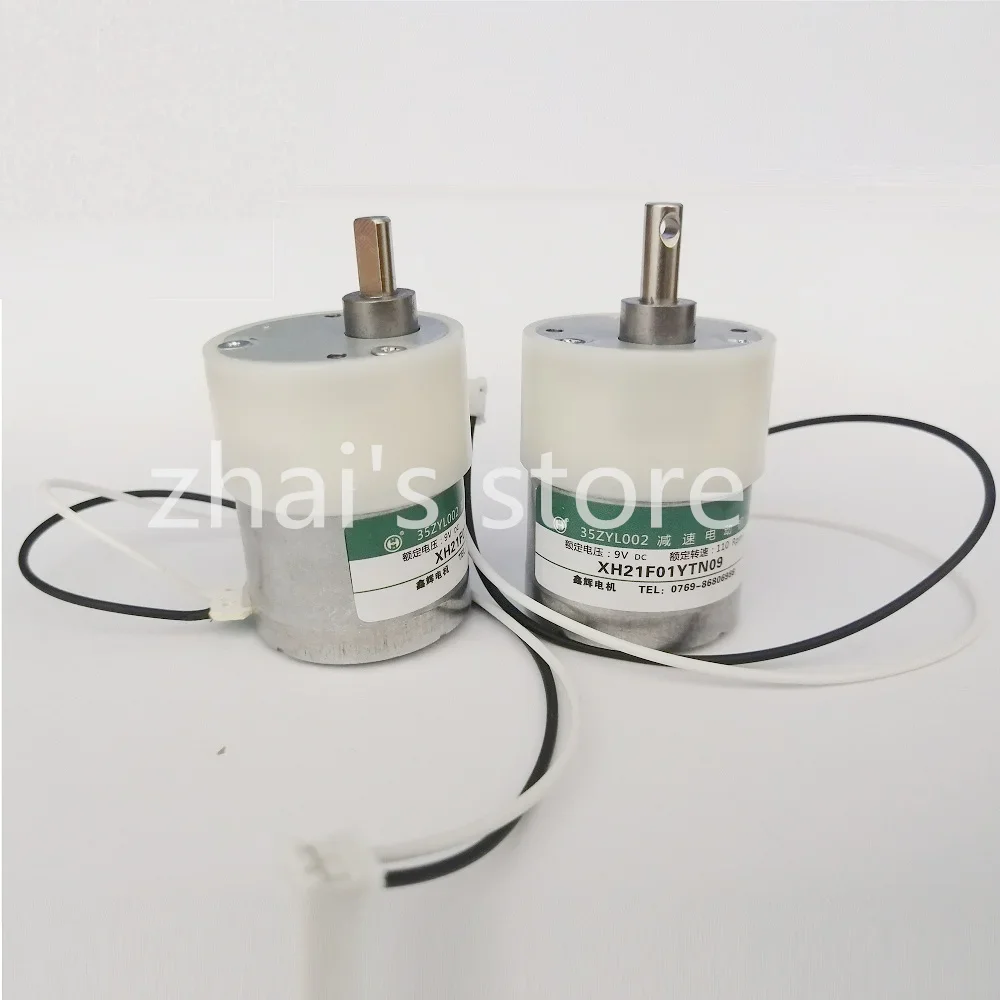 10PCS 35ZYL002 35ZYC-01 9V 110RPM High Precision Low Noise DC 530 Motor With Plastic Gear with a Flat Shaft or Round Shaft
10PCS 35ZYL002 35ZYC-01 9V 110RPM High Precision Low Noise DC 530 Motor With Plastic Gear with a Flat Shaft or Round Shaft