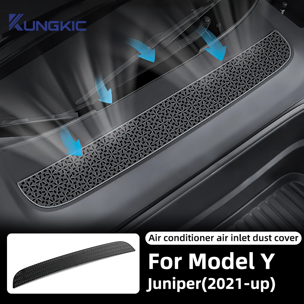 Защитный чехол на впуске воздуха для Tesla Model Y 2025 Juniper 2024-2021, защита от насекомых, передний кондиционер, пылезащитный чехол 
Защитный чехол на впуске воздуха для Tesla Model Y 2025 Juniper 2024-2021, защита от насекомых, передний кондиционер, пылезащитный чехол