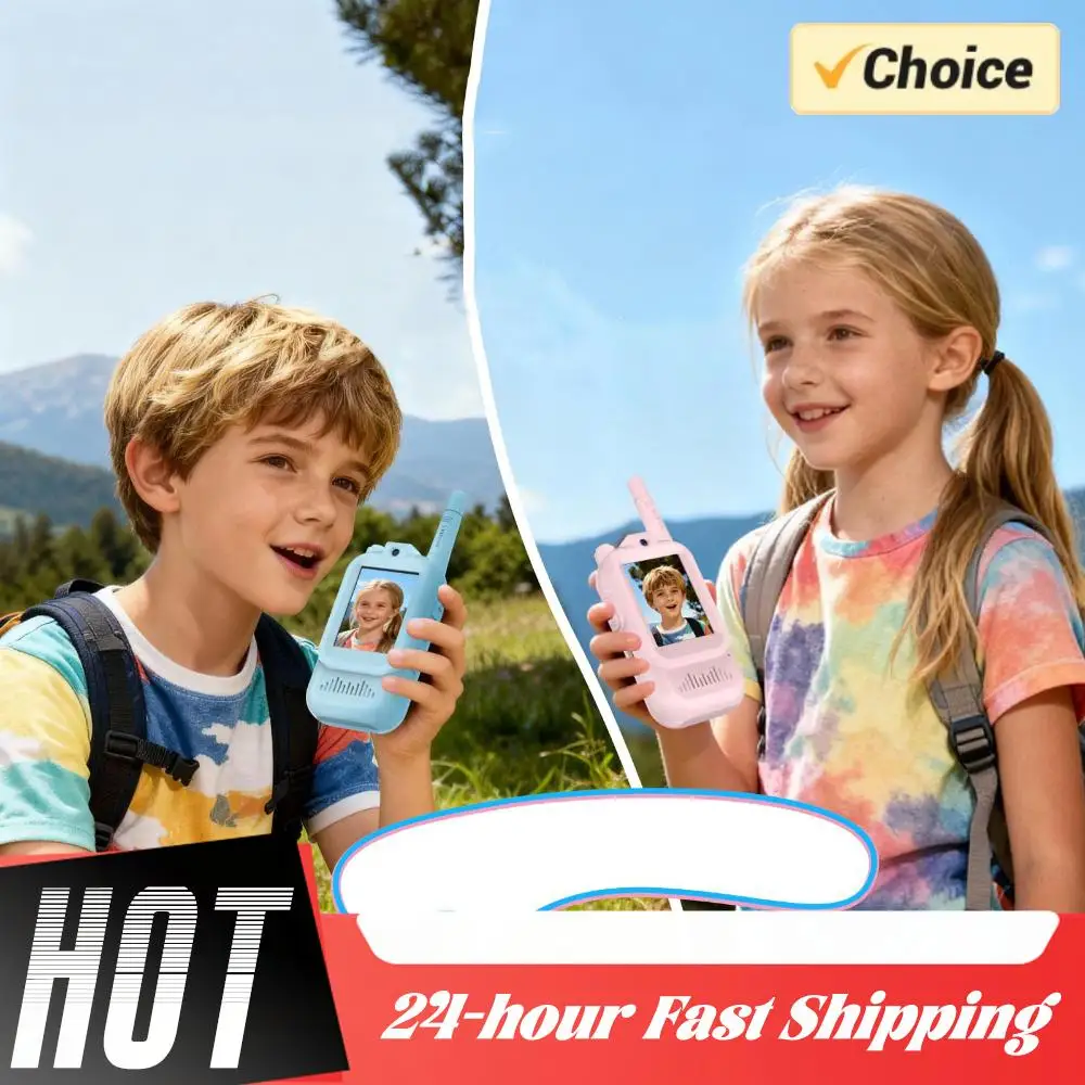 Видеодомофон-рация для детей, 2 шт., перезаряжаемые детские видеорации для мальчиков и девочек, для игр в помещении, кемпинга, походов
Видеодомофон-рация для детей, 2 шт., перезаряжаемые детские видеорации для мальчиков и девочек, для игр в помещении, кемпинга, походов