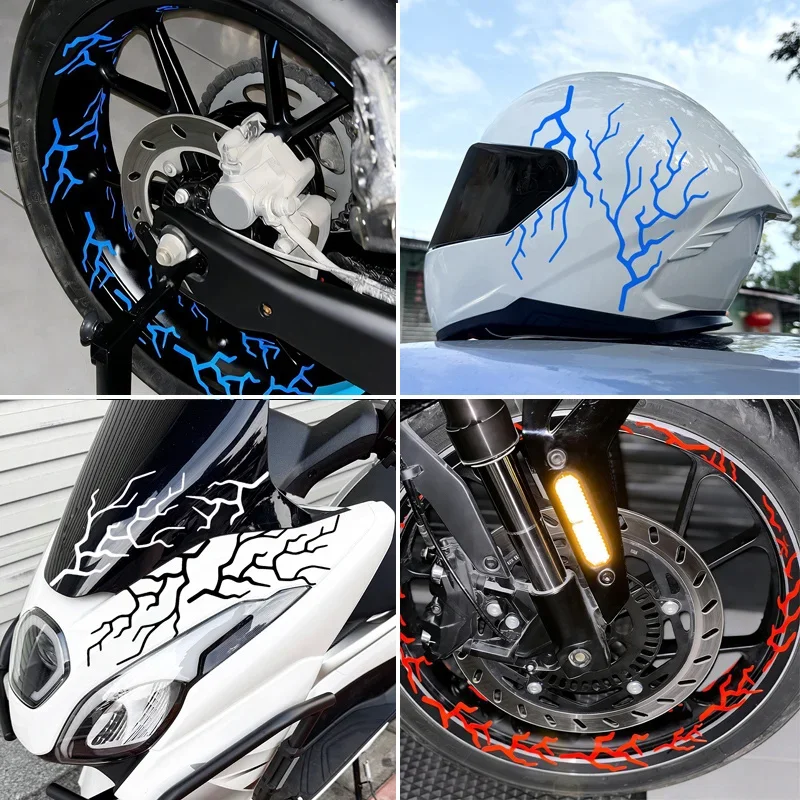 1Set Cool Lightning Crack Stickers, Waterproof Vinyl Decals for DIY Motorcycle Fuel Tank Wheel Fairing Helmet Modification Decor
1Set Cool Lightning Crack Stickers, Waterproof Vinyl Decals for DIY Motorcycle Fuel Tank Wheel Fairing Helmet Modification Decor