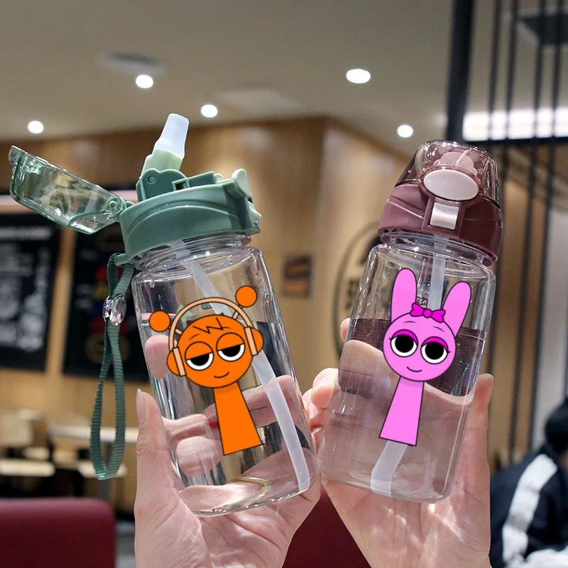 550ML Game Sprunki Children's Water Sippy Cup Creative Cartoon Baby Cups with Straws Leakproof Water Bottles Kids Birthday Gifts
550ML Game Sprunki Children's Water Sippy Cup Creative Cartoon Baby Cups with Straws Leakproof Water Bottles Kids Birthday Gifts