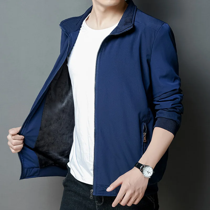 MRMT 2024 Brand New Men's Men's Solid Color Long Sleeve Round Neck Plus Velvet Casual Men's Fashion Gentleman Jacket Men'sJacket
MRMT 2024 Brand New Men's Men's Solid Color Long Sleeve Round Neck Plus Velvet Casual Men's Fashion Gentleman Jacket Men'sJacket