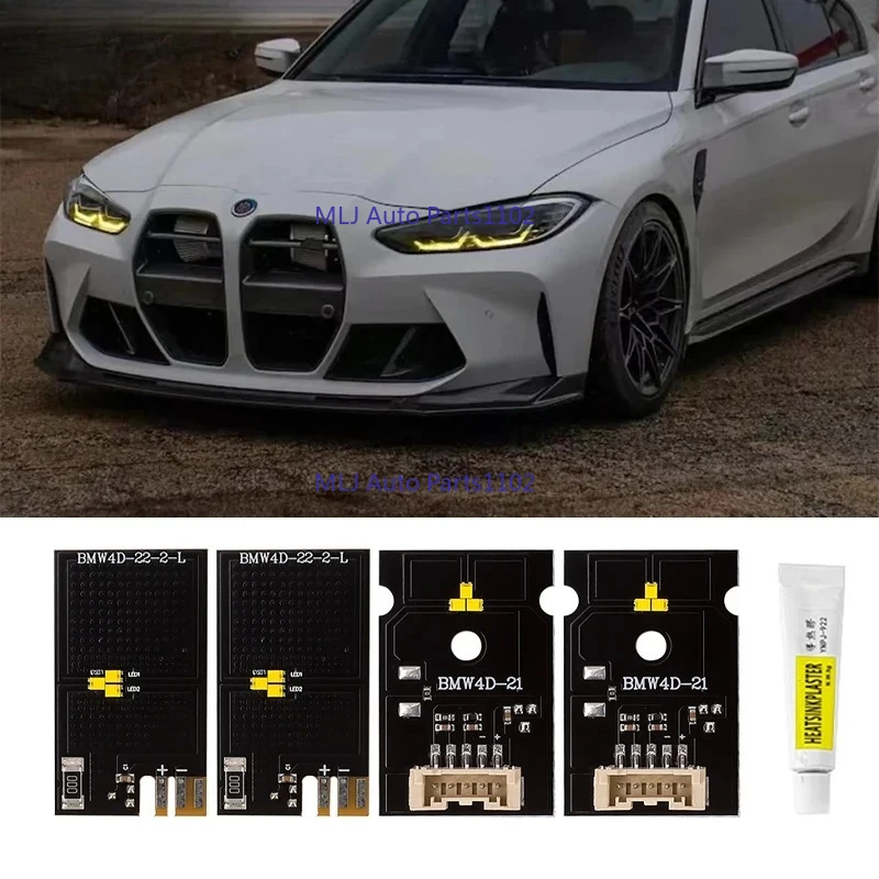Новинка для BMW M3 M4 CSL 4 серии DRL светодиодные платы G80 G22 G82 G23 G26 дневные ходовые огни лимонно-желтый
Новинка для BMW M3 M4 CSL 4 серии DRL светодиодные платы G80 G22 G82 G23 G26 дневные ходовые огни лимонно-желтый