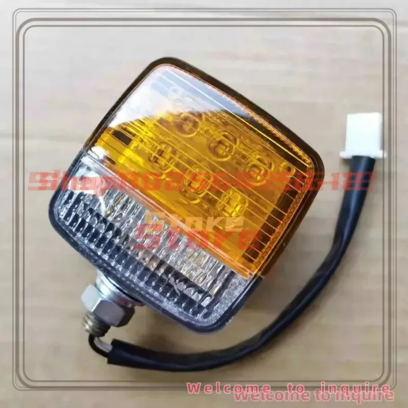 Forklift LED Turn Signal Front Light, Double-sided Square, Headlight Assembly, Suitable for Hangzhou Fork Heli Longgong
Forklift LED Turn Signal Front Light, Double-sided Square, Headlight Assembly, Suitable for Hangzhou Fork Heli Longgong