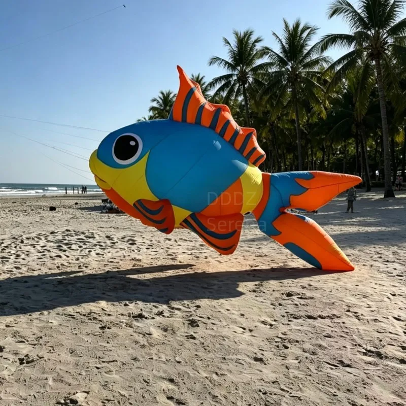 DDDZ 5M 16ft Goldfish Kite Soft Inflatable 40D Ripstop Nylon Line Laundry Pendant Adult Outdoor Beach Flying Show Kite Non LED
DDDZ 5M 16ft Goldfish Kite Soft Inflatable 40D Ripstop Nylon Line Laundry Pendant Adult Outdoor Beach Flying Show Kite Non LED