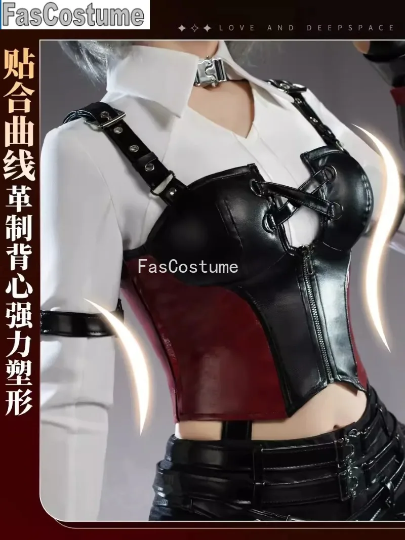 FasCostumeLove And Deepspace Heroine Battle Suit Sexy Lovely Uniform Cosplay Costume Halloween Party Role Play Outfit Women
FasCostumeLove And Deepspace Heroine Battle Suit Sexy Lovely Uniform Cosplay Costume Halloween Party Role Play Outfit Women