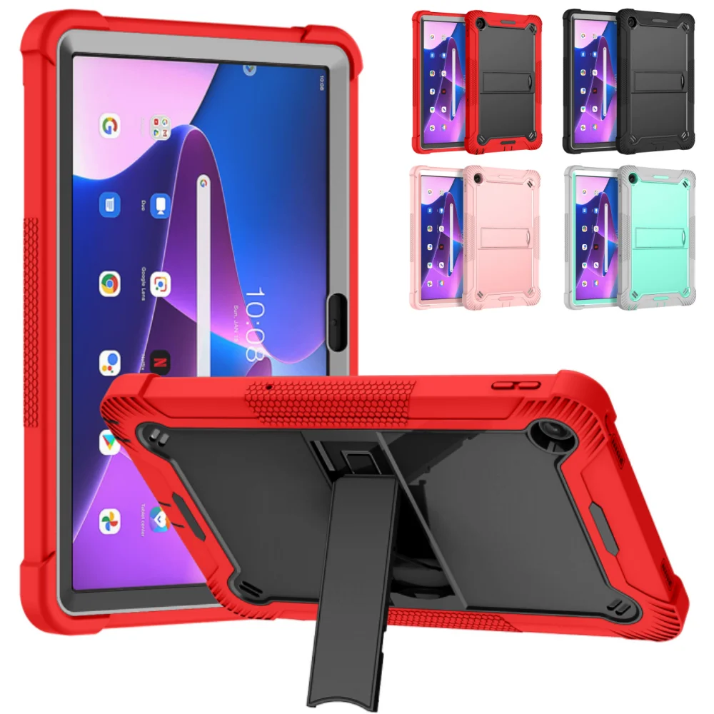 Сверхмощный защитный чехол для Lenovo Tab M10 Plus 3-го поколения 10,6 дюйма TB125FU 128FU 128XU K10 Pro 5G 10,6 дюйма TB-223FC, чехол для планшета
Сверхмощный защитный чехол для Lenovo Tab M10 Plus 3-го поколения 10,6 дюйма TB125FU 128FU 128XU K10 Pro 5G 10,6 дюйма TB-223FC, чехол для планшета