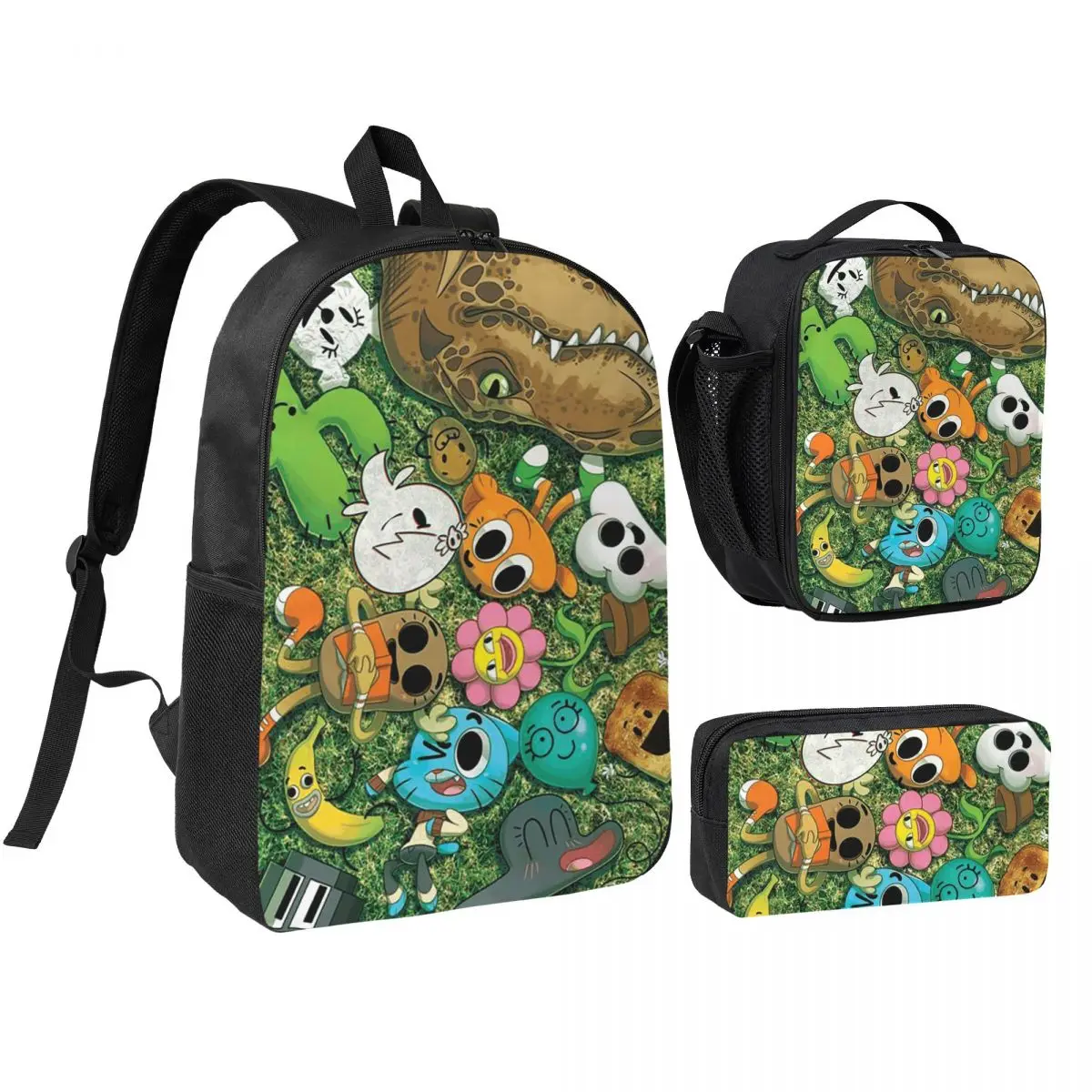 The Amazing World Of Gumball Cartoon Student Backpack School Bag Hiking Travel Daypack for Men Women Bookbag Shoulder Bags
The Amazing World Of Gumball Cartoon Student Backpack School Bag Hiking Travel Daypack for Men Women Bookbag Shoulder Bags