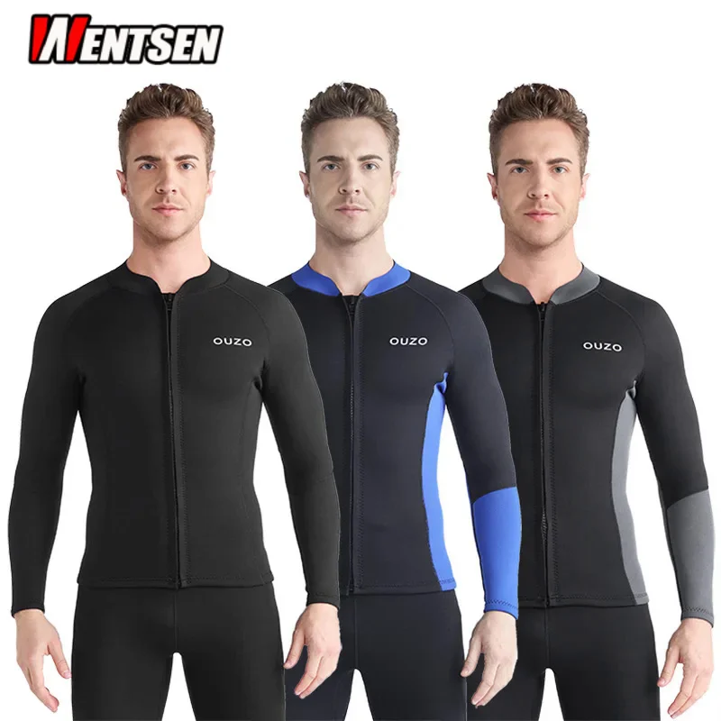 1.5mm Diving Suit Split Surfing Suit Men's Long-Sleeved Shirt Thermal Swimsuit Violently Sweat Suit Yoga Suit Diving Mother Suit
1.5mm Diving Suit Split Surfing Suit Men's Long-Sleeved Shirt Thermal Swimsuit Violently Sweat Suit Yoga Suit Diving Mother Suit