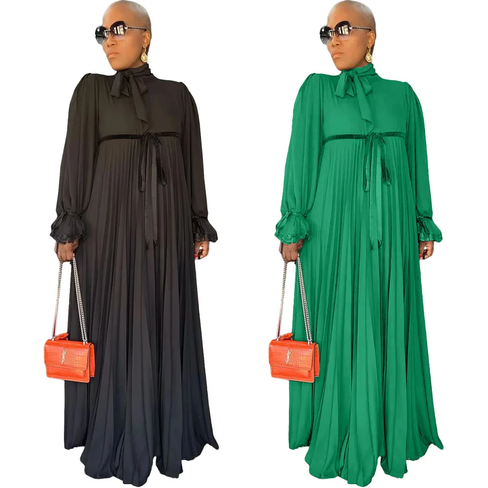 New Women's Spring Summer Dresses Pleated Long Dress Jumpsuit Playsuit 2 Colors Matching Set
New Women's Spring Summer Dresses Pleated Long Dress Jumpsuit Playsuit 2 Colors Matching Set