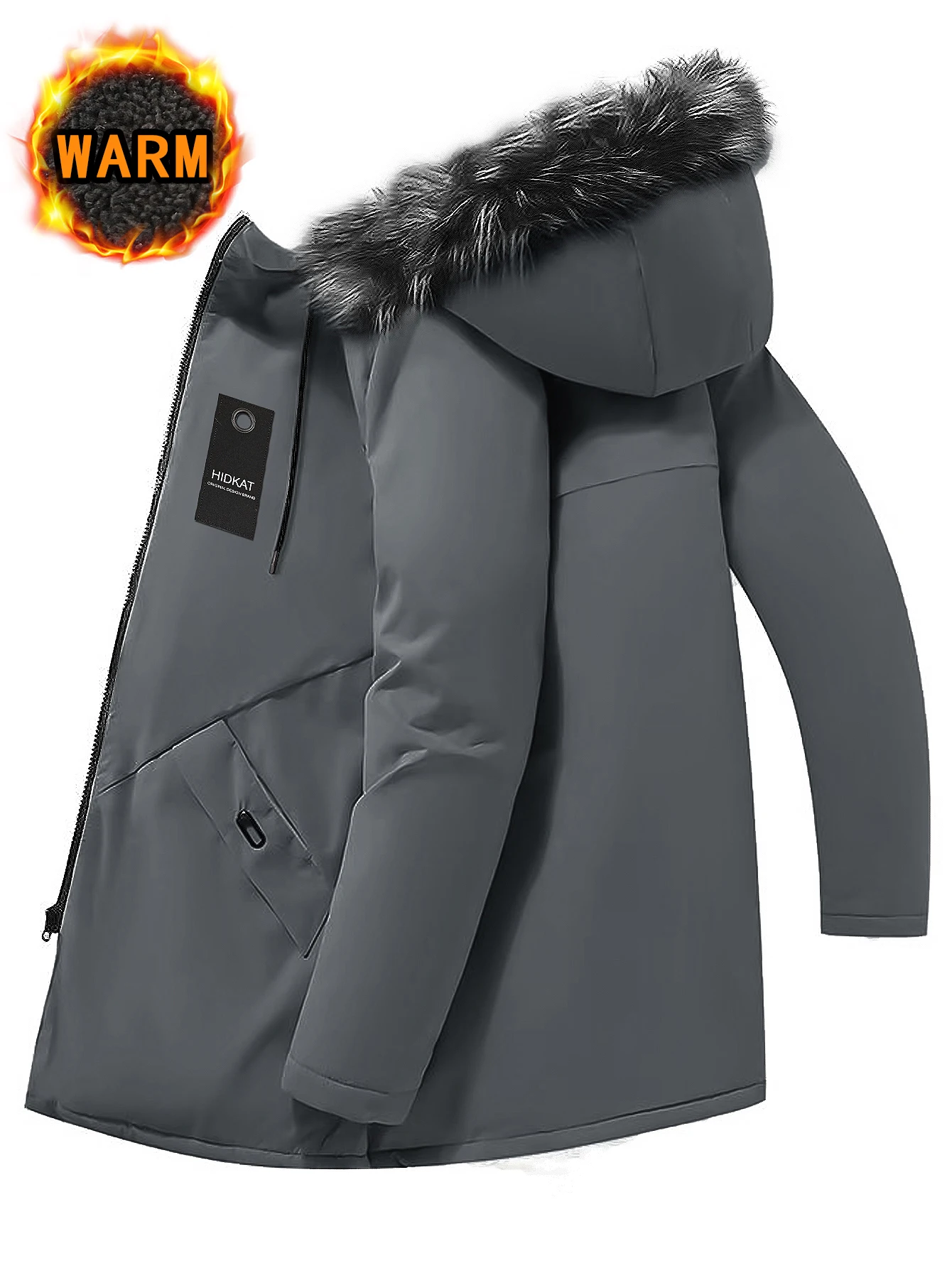 Male Long Winter Jacket Men Warm Fleece Liner Man Jackets Outwear Snow Windbreaker Male Parka Overcoats Fur Collar Hooded Men
Male Long Winter Jacket Men Warm Fleece Liner Man Jackets Outwear Snow Windbreaker Male Parka Overcoats Fur Collar Hooded Men