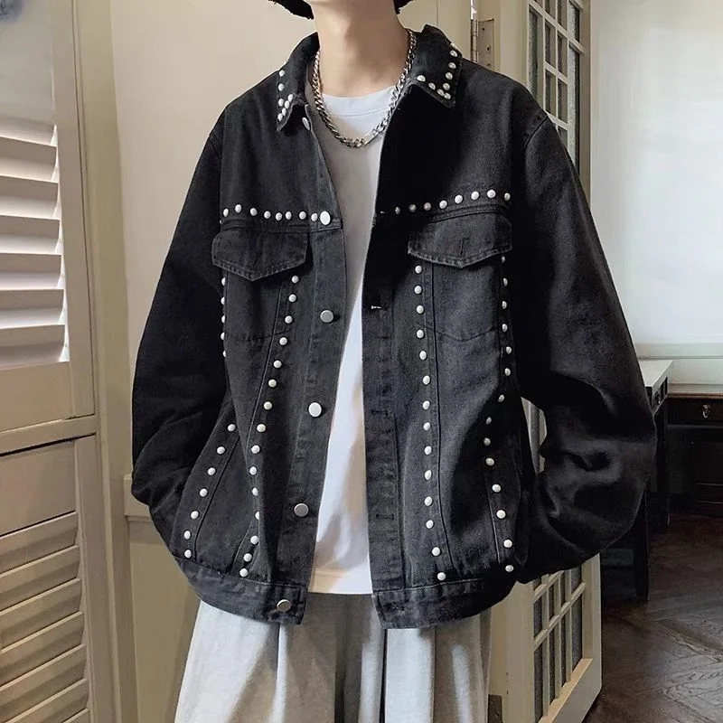 Men 2023 Spring Autumn New Casual Solid Color Lapel Jackets Male Single Breasted Jeans Coats Men Streetwear Denim Outerwear H161
Men 2023 Spring Autumn New Casual Solid Color Lapel Jackets Male Single Breasted Jeans Coats Men Streetwear Denim Outerwear H161