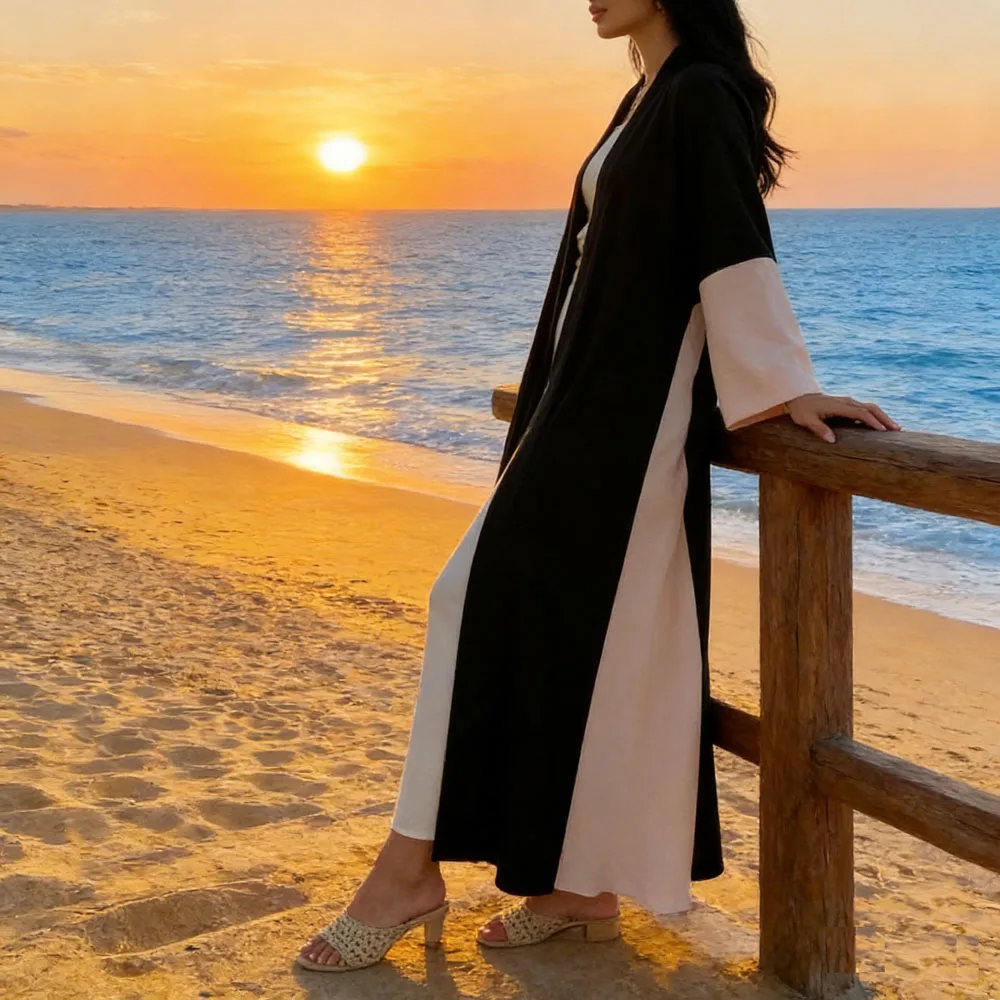 Дубай с открытой передней частью, Абая для женщин, платье, кимоно, кардиган, Kebaya, кафтан, марокканский женский халат, скромная свободная исламская молитвенная одежда
Дубай с открытой передней частью, Абая для женщин, платье, кимоно, кардиган, Kebaya, кафтан, марокканский женский халат, скромная свободная исламская молитвенная одежда