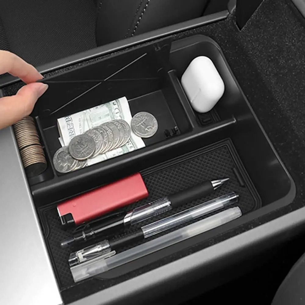 For Tesla 2021-2026 Model Y 3 Center Armrest Hidden Console Organizer Car Storage Box Accessories(Not Fit Model 3 Highland)
For Tesla 2021-2026 Model Y 3 Center Armrest Hidden Console Organizer Car Storage Box Accessories(Not Fit Model 3 Highland)