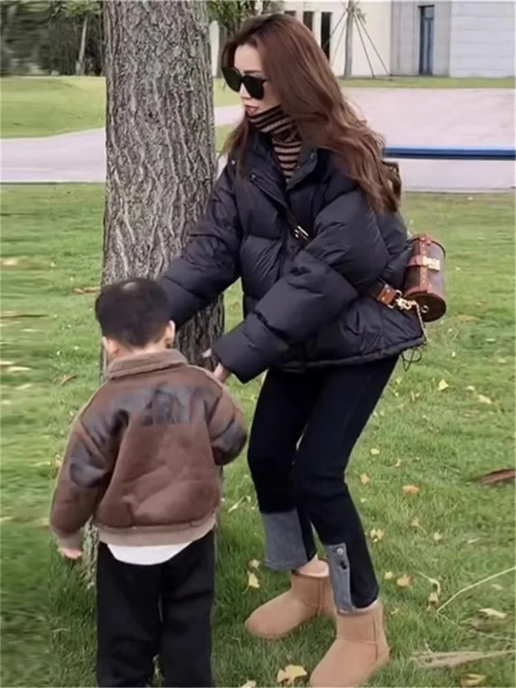 Утепленная хлопковая куртка-пальто с воротником-стойкой в корейском стиле для женщин, осенне-зимняя коллекция, эксклюзив онлайн-продаж...
Утепленная хлопковая куртка-пальто с воротником-стойкой в корейском стиле для женщин, осенне-зимняя коллекция, эксклюзив онлайн-продаж...