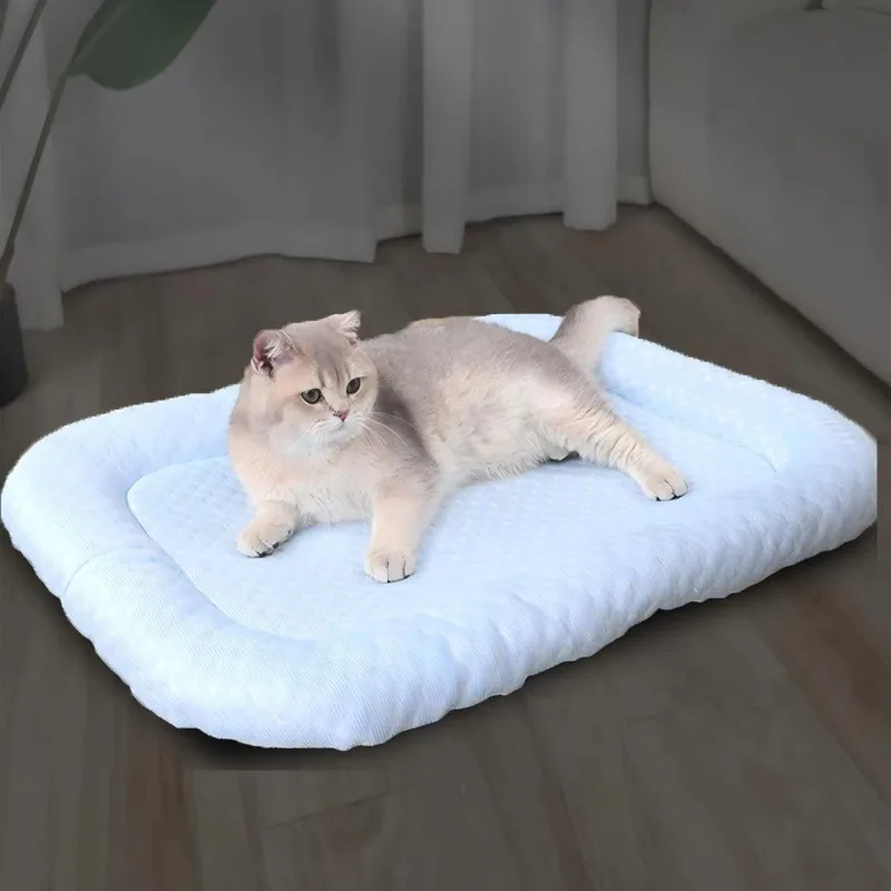 Hot Sale Ice Bean Cooling Breathable Rectangular Dog Mat Small Medium-Sized Dogs Spring Summer Dog Bed Cat Nest
Hot Sale Ice Bean Cooling Breathable Rectangular Dog Mat Small Medium-Sized Dogs Spring Summer Dog Bed Cat Nest