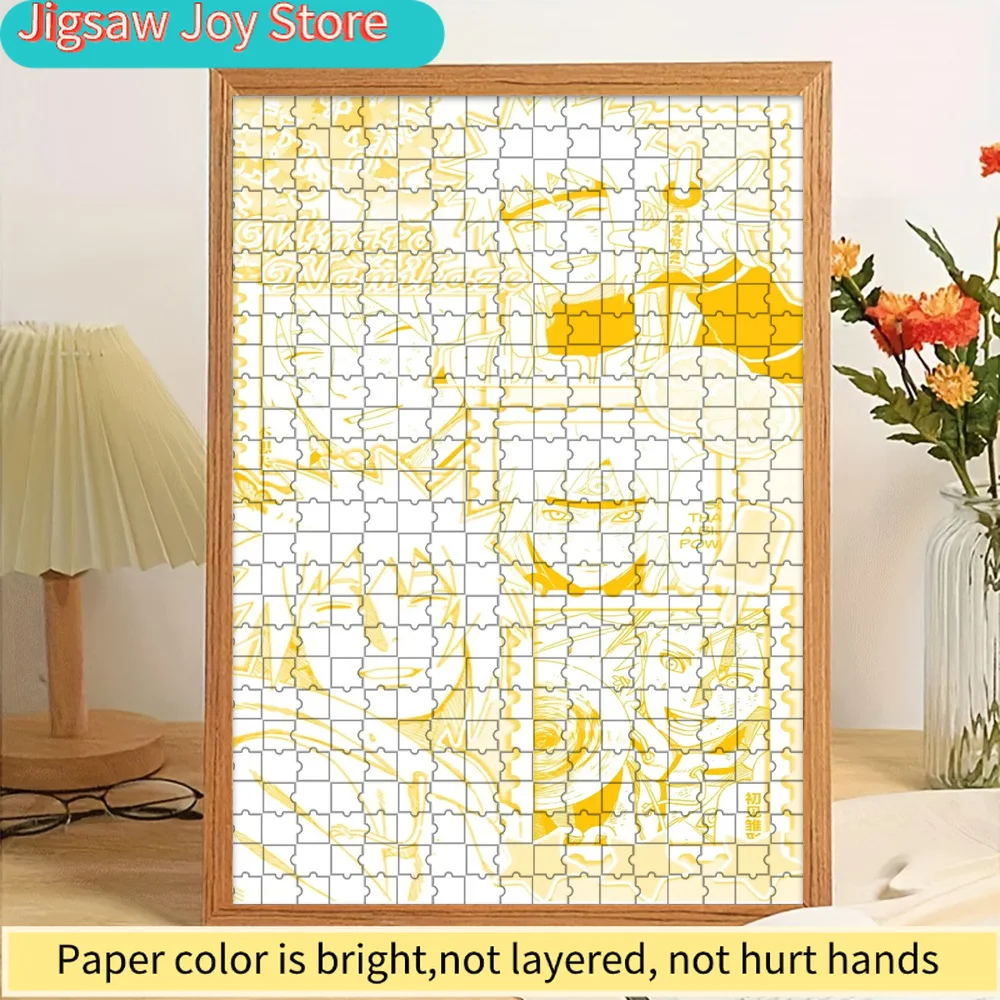 Anime Naruto Multiple Characters Yellow Line Art Collage Scene Paper Puzzle, Premium High Definition Vivid Print, Smooth Burr-Fr
Anime Naruto Multiple Characters Yellow Line Art Collage Scene Paper Puzzle, Premium High Definition Vivid Print, Smooth Burr-Fr