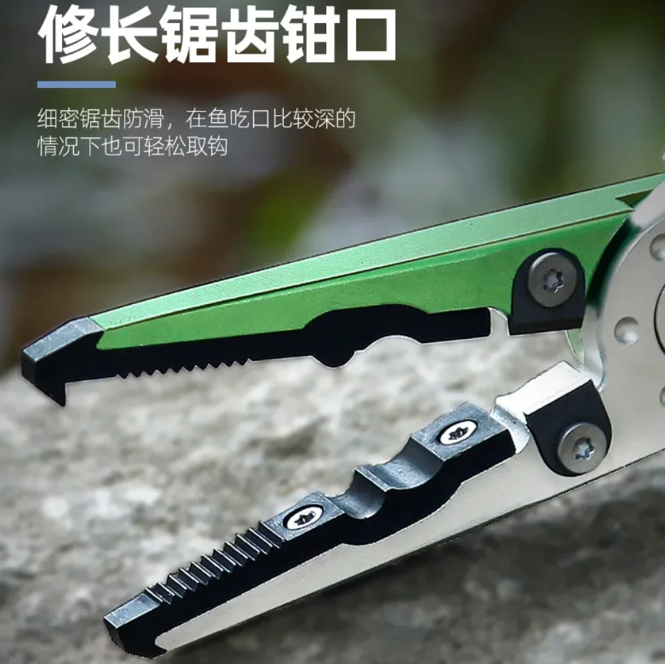 Fishing Pliers Aluminum Alloy Fish Clamp Y589 Open Loop Fish Controller Long Handle
Fishing Pliers Aluminum Alloy Fish Clamp Y589 Open Loop Fish Controller Long Handle