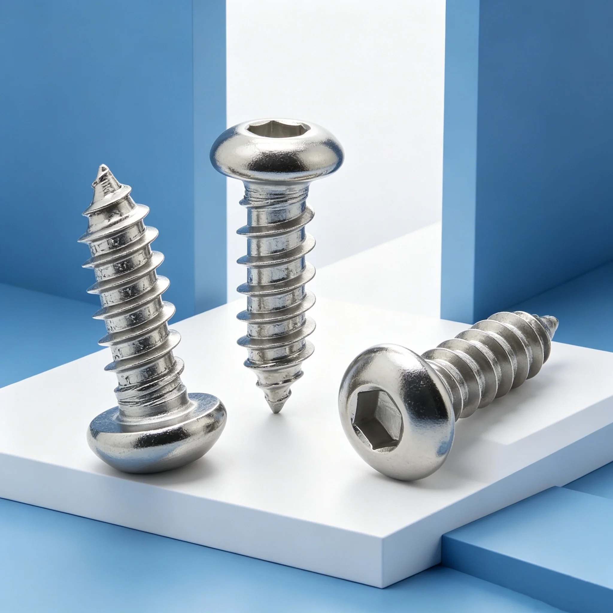 50-500PCS Stainless Steel Hexagon Socket Flat Head Self Tapping Screw M2-M6 Countersunk Wood Screws for Furniture & DIY Projects
50-500PCS Stainless Steel Hexagon Socket Flat Head Self Tapping Screw M2-M6 Countersunk Wood Screws for Furniture & DIY Projects