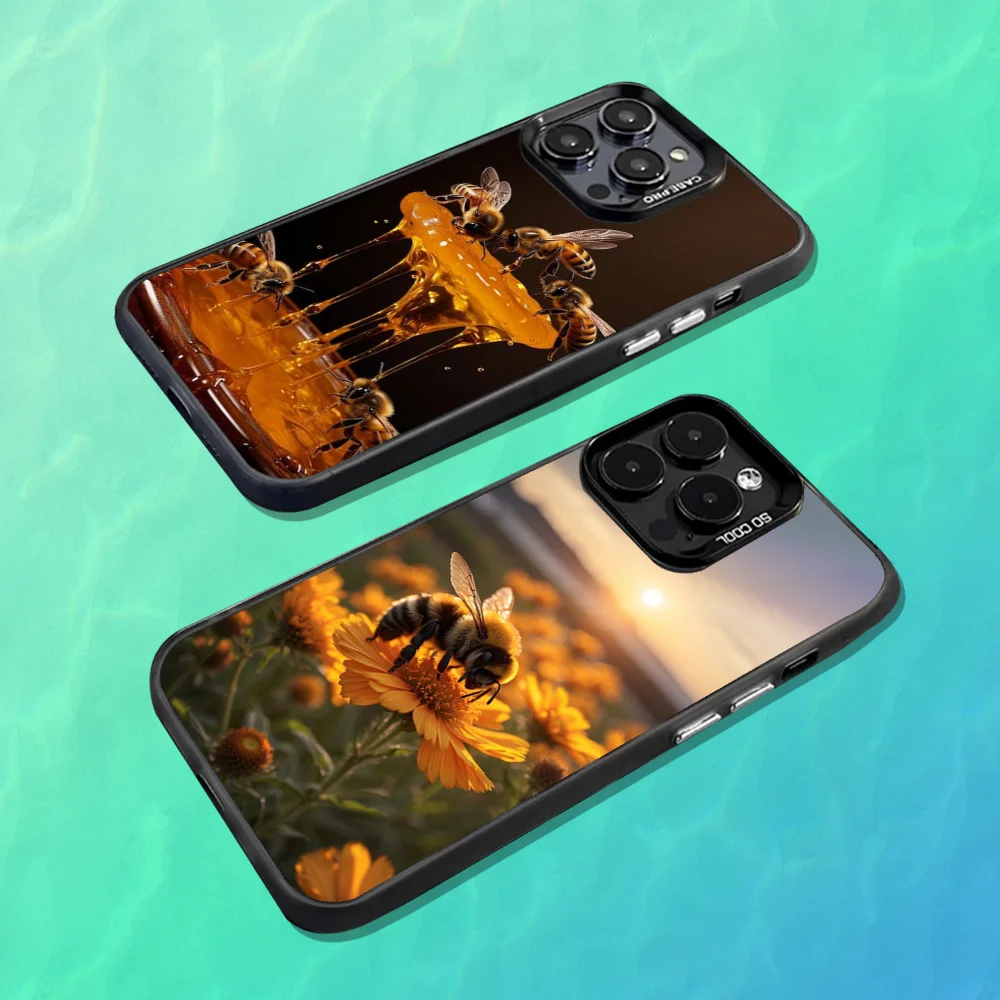Animals Art Honey Bee Phone Case For iPhone 16,15,14,13,12,11,Mini,Pro,MAX Black Matte Shockproof Cover
Animals Art Honey Bee Phone Case For iPhone 16,15,14,13,12,11,Mini,Pro,MAX Black Matte Shockproof Cover