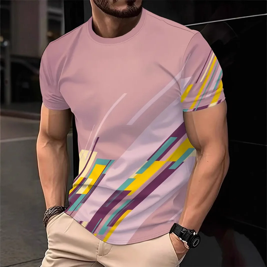 2025 Casual Striped T Shirt For Mens Short Sleeve Tops Oversized T-Shirts O-Neck Pullover Street Men's Shirts Tee Summer Apparel
2025 Casual Striped T Shirt For Mens Short Sleeve Tops Oversized T-Shirts O-Neck Pullover Street Men's Shirts Tee Summer Apparel