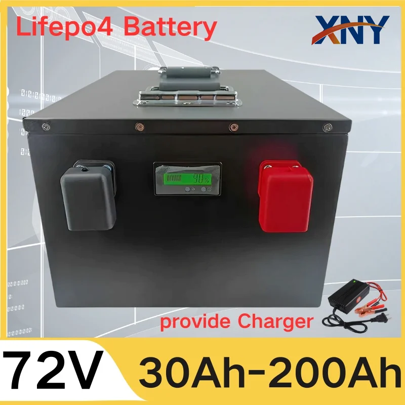 XNY 72V 30AH 50AH 80AH 100AH 120AH 150AH 180AH 200AH Lifepo4 batterie au Lithium pour 2000W 5000W 10000W voiturette de Golf voit
XNY 72V 30AH 50AH 80AH 100AH 120AH 150AH 180AH 200AH Lifepo4 batterie au Lithium pour 2000W 5000W 10000W voiturette de Golf voit