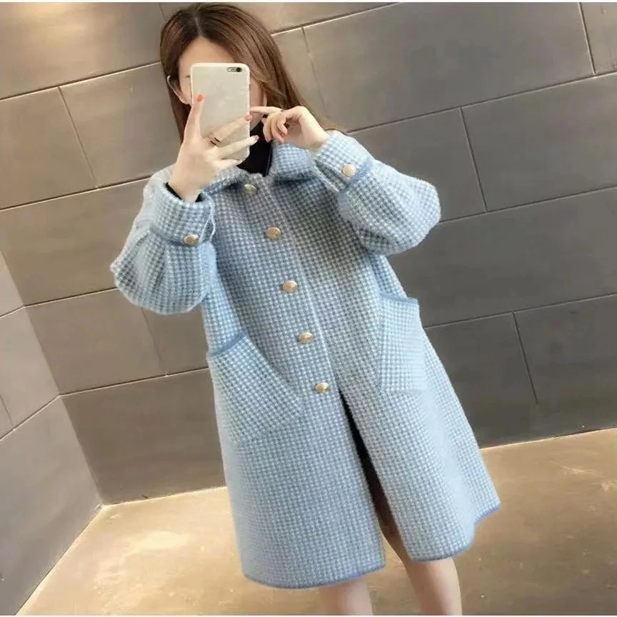 Winter Mink-Like Woolen Coat Women Clothing 2023 New Korean Loose Faux Mink Jacket Female Long Large Size Cardigan Outwear
Winter Mink-Like Woolen Coat Women Clothing 2023 New Korean Loose Faux Mink Jacket Female Long Large Size Cardigan Outwear