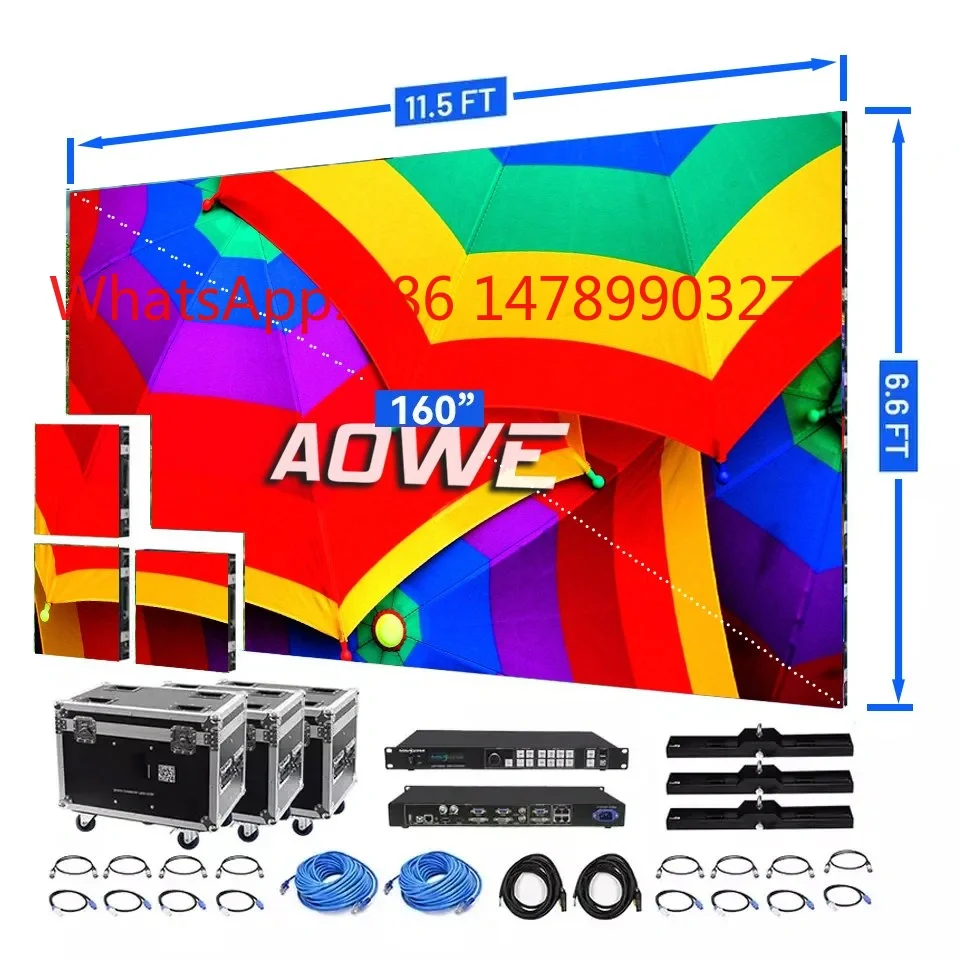 Aowe Outdoor 500X500mm 500X1000mm P2.6 P2.9 P3.9 LED Panel Screen
Aowe Outdoor 500X500mm 500X1000mm P2.6 P2.9 P3.9 LED Panel Screen