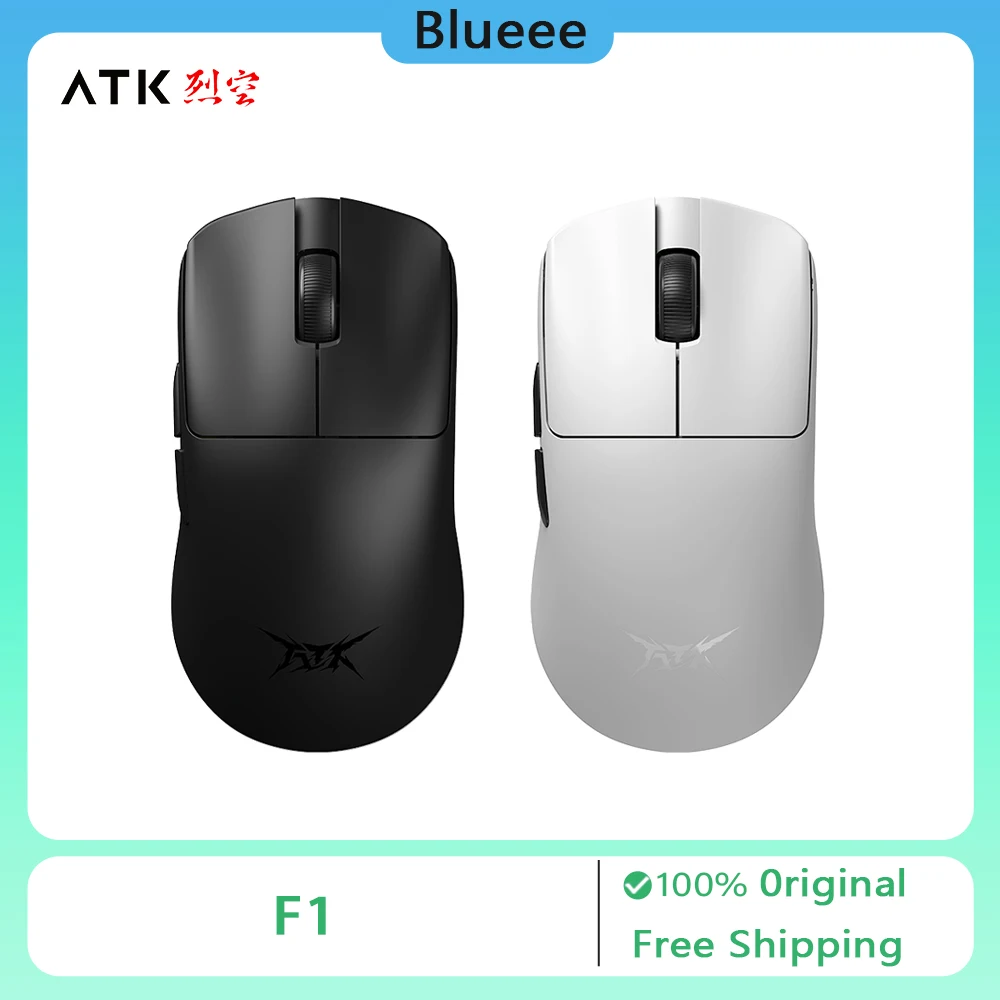 ATK BlazingSky F1 Extreme Wireless Gaming Mouse PAW3950 Ultra Dual-Mode 8000Hz 35g Lightweight E-sports FPS Mice PC Accessory
ATK BlazingSky F1 Extreme Wireless Gaming Mouse PAW3950 Ultra Dual-Mode 8000Hz 35g Lightweight E-sports FPS Mice PC Accessory