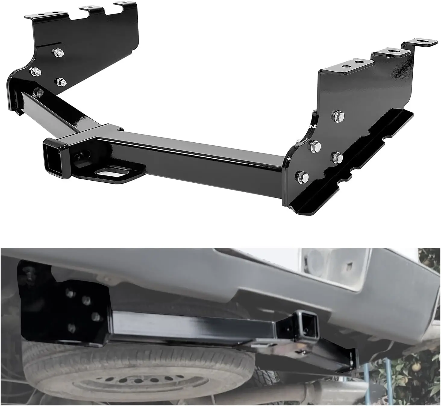 2014-2019 Chevy Silverado & GMC Sierra 1500 Towing, Black Steel, Powder Coated, Concealed Design
2014-2019 Chevy Silverado & GMC Sierra 1500 Towing, Black Steel, Powder Coated, Concealed Design