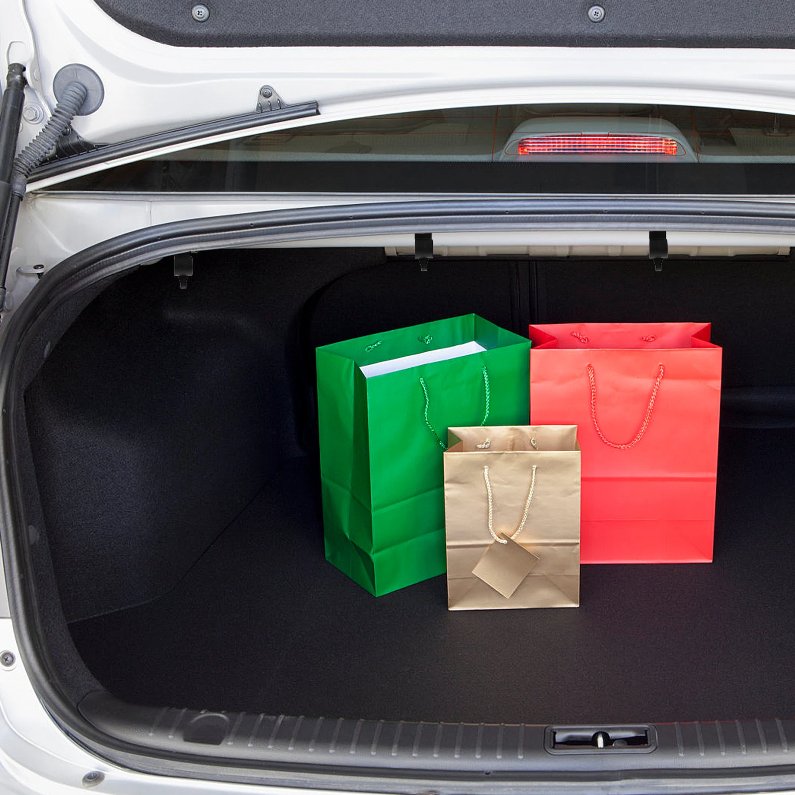 4pcs Car Trunk Hooks Multifunctional Organizer Durable Abs Umbrella Handbag Hanger Storage Bracket Car Interior Accessories
4pcs Car Trunk Hooks Multifunctional Organizer Durable Abs Umbrella Handbag Hanger Storage Bracket Car Interior Accessories