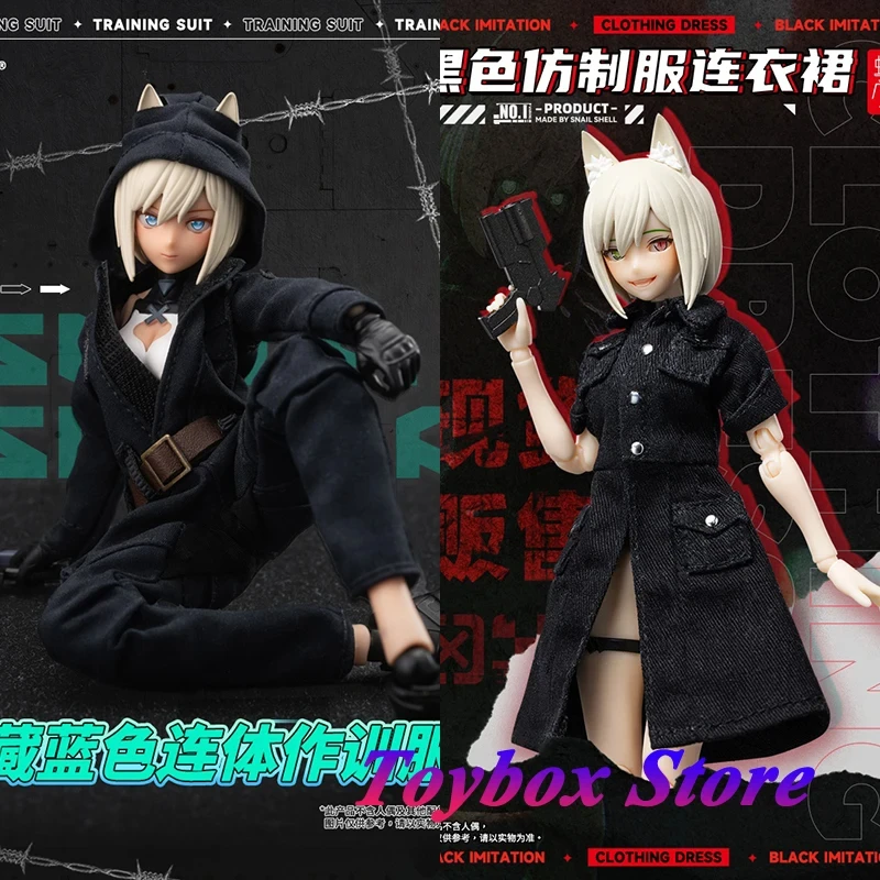 Hasuki Handmade 1/12 Scale Mobile Suit Girl Black Training Suit Clothing Dress Toys Accessory For 6" Action Figure Decoration
Hasuki Handmade 1/12 Scale Mobile Suit Girl Black Training Suit Clothing Dress Toys Accessory For 6" Action Figure Decoration