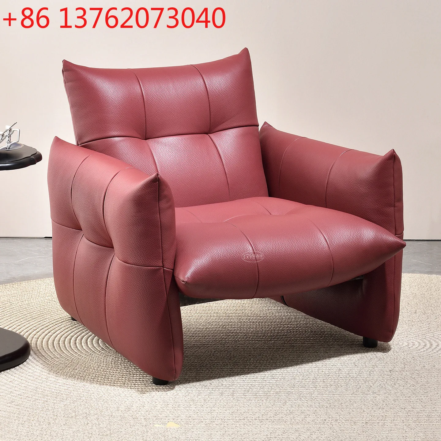 Итальянское кресло в стиле Баухаус из натуральной кожи, модель Наташа, красное, в средневековом стиле
Итальянское кресло в стиле Баухаус из натуральной кожи, модель Наташа, красное, в средневековом стиле