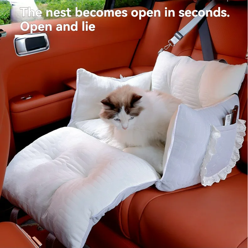 Dog Car Seat Travel Bed Waterproof Portable Pet Booster Seat With Safety Belt For Small Dogs OEM
Dog Car Seat Travel Bed Waterproof Portable Pet Booster Seat With Safety Belt For Small Dogs OEM