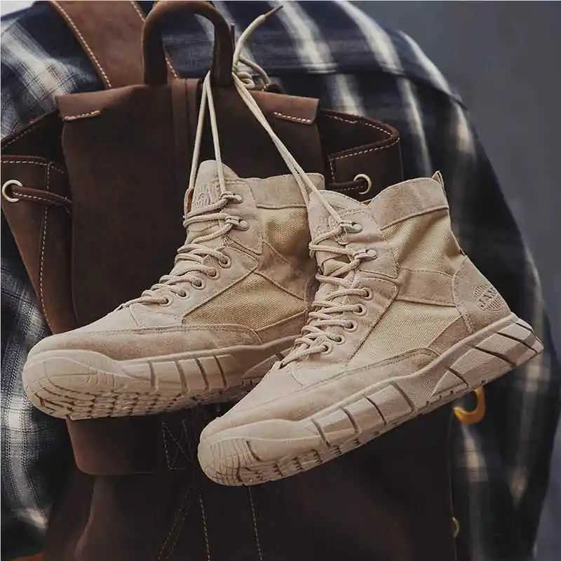 Men's Boots Spring Summer Fashion Casual Mid-High Top Desert Yellow Workwear Style Korean Version PU Leather Boots
Men's Boots Spring Summer Fashion Casual Mid-High Top Desert Yellow Workwear Style Korean Version PU Leather Boots